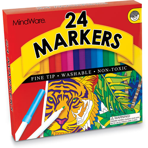 24 Fine Tip Markers