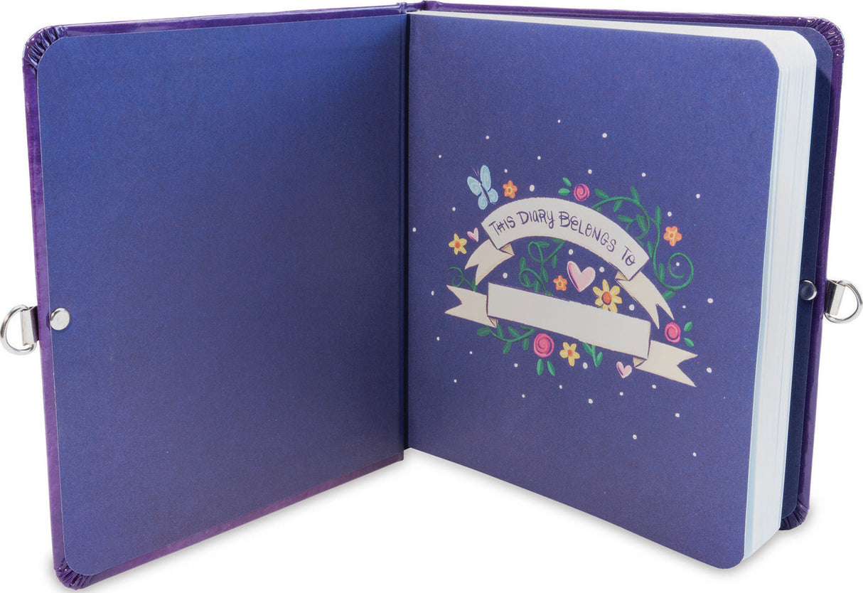 Unicorn Diary With Charm Necklace