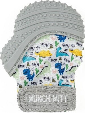 Munch Mitt Baby Teething Mitten (Dino Roar)