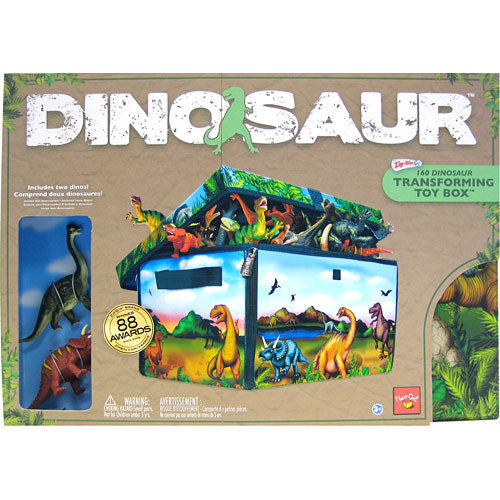 Dinosaur Zip Bin Lg