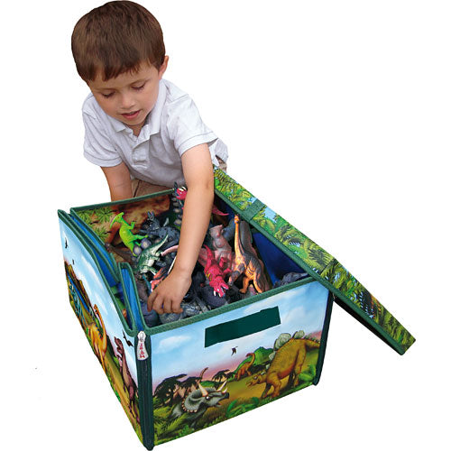 Dinosaur Zip Bin Lg