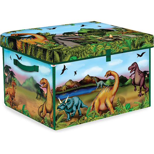 Dinosaur Zip Bin Lg