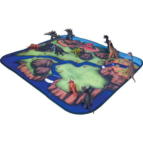 Dinosaur Zip Bin Lg