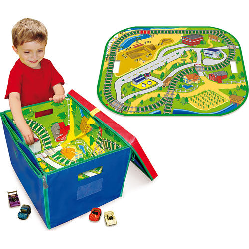 Road & Rail Zip Bin