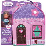 Neat-Oh! Everyday Princess ZipBin 40 Doll Dollhouse Backpack w/ 1 Doll