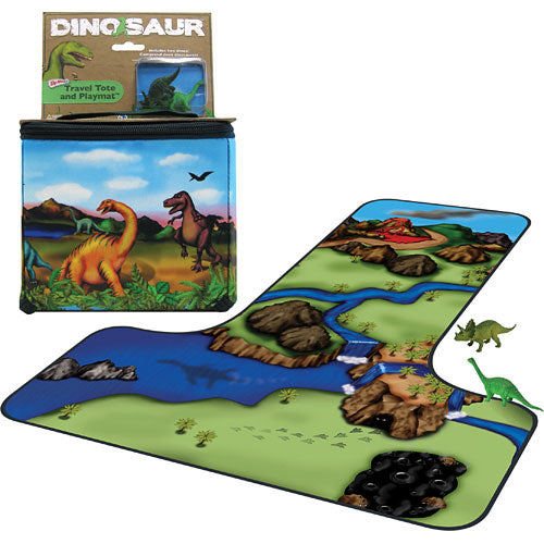 Neat-Oh! ZipBin 20 Dinosaur Tote w/2 dinosaurs