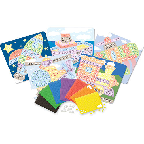 My First Sticky Mosaics Vehicles