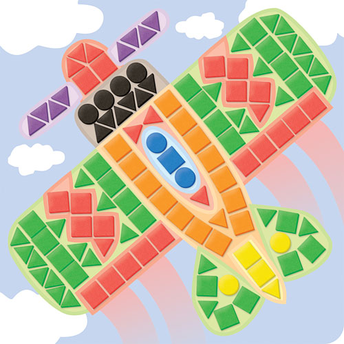 My First Sticky Mosaics Vehicles