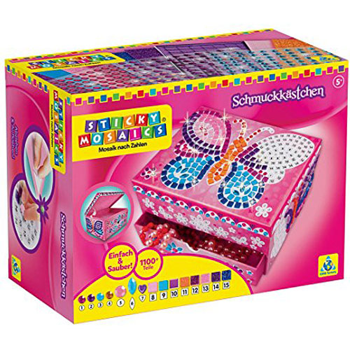 Orb Factory Sticky Mosaics Jewelry Box Kit