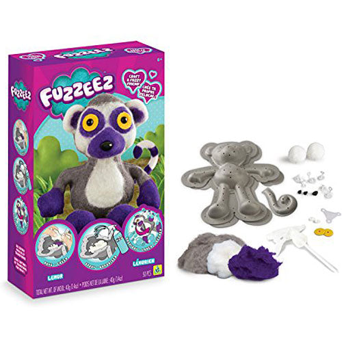 The Orb Factory Fuzzeez Lemur