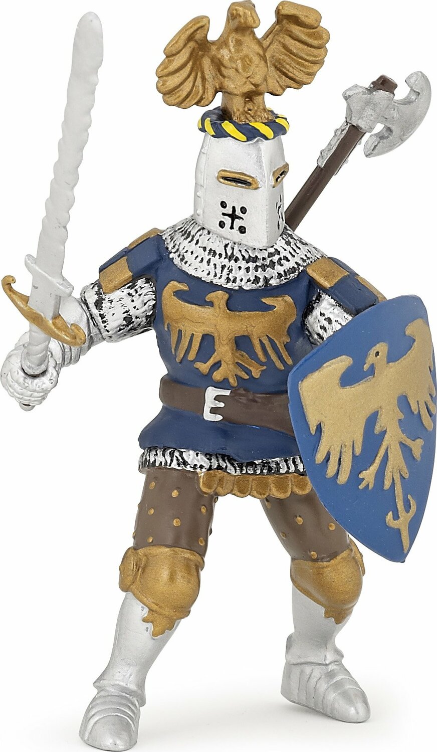 Papo Crested Knight Blue (Knights)