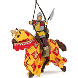 Red Medieval Horse