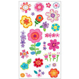 Peaceable Kingdom Jean Tats Fun Flowers Temporary Tattoos for Fabric