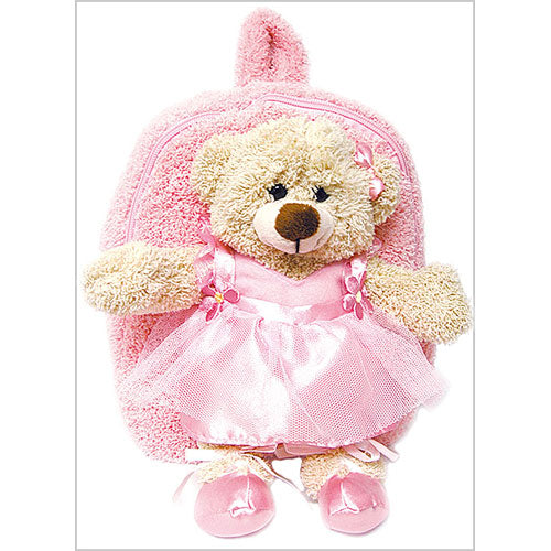 Dance Ballerina Bear Backpack