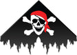 Pirate Delta Kite - Black (Bold Innovations)