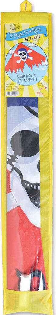 Pirate Delta Kite - Red (Bold Innovations)