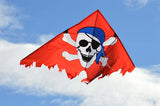 Pirate Delta Kite - Red (Bold Innovations)
