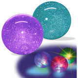 Play Visions Light Up 100 mm High Bounce Glitter Ball