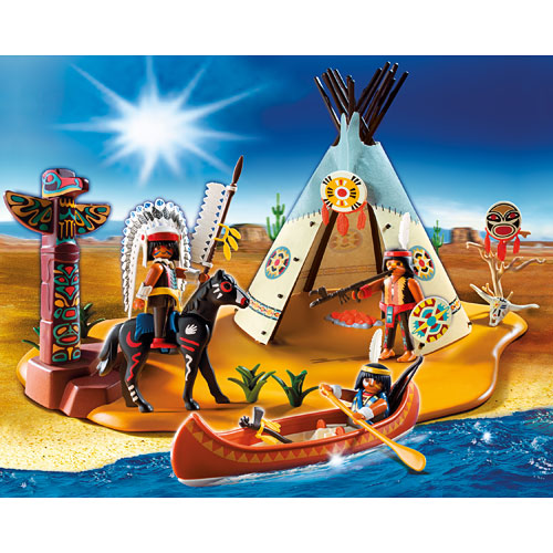 Playmobil 4012 - SuperSet Native American Camp