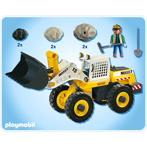 Playmobil 4038 Heavy Duty Front Loader
