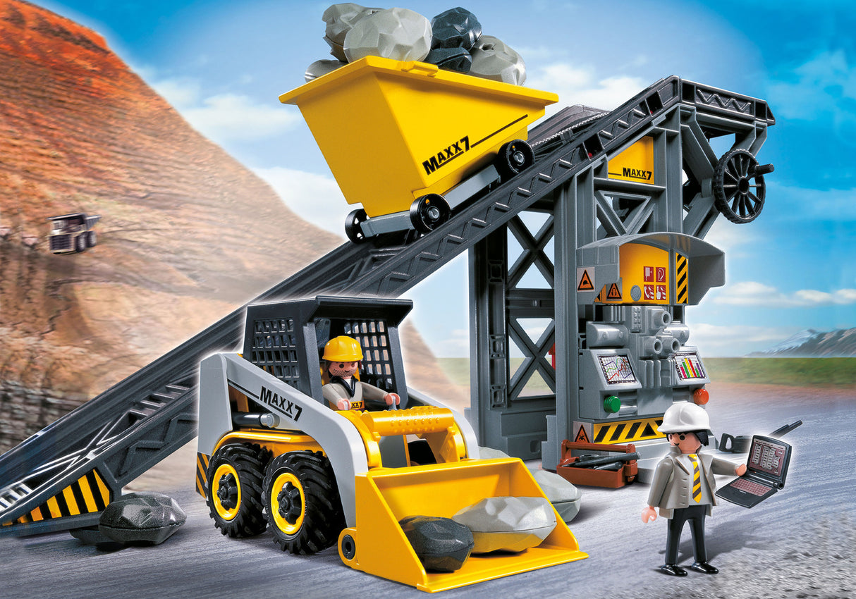 Playmobil 4041 Conveyor Belt with Mini Excavator