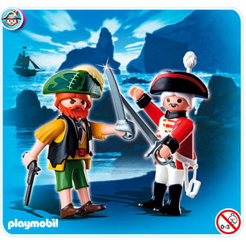 Playmobil 4127 - Duo Pack Pirate and Redcoat