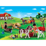 Playmobil Advent Calendar Pony Farm With Great Additional Surprises