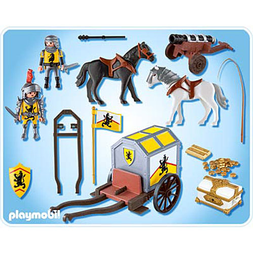 Playmobil Lion Knights Treasure Transport