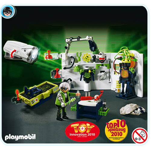 Playmobil Top Agents Robo Gangster Lab