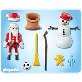 Playmobil Santa Claus with Snowman