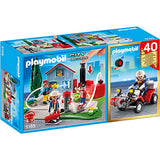 Playmobil Anniversary Compact Set Fire Brigade Operation  Quad