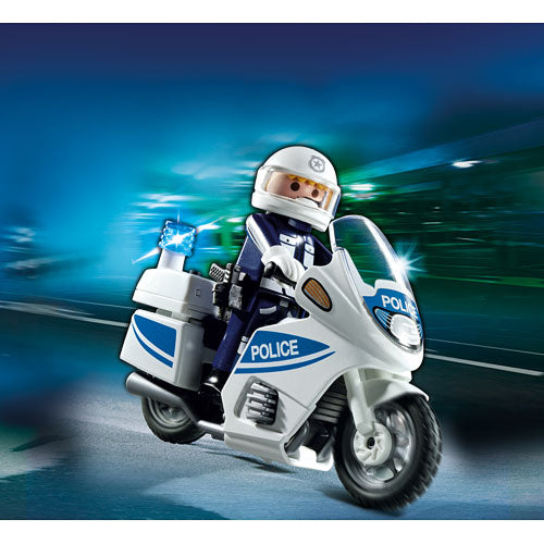 Playmobil Police Motorcycle