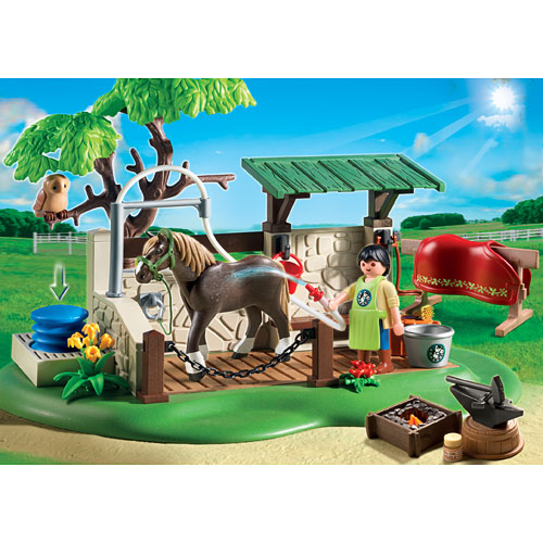 Playmobil Horse Care Station