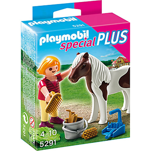 Playmobil Girl With Pony