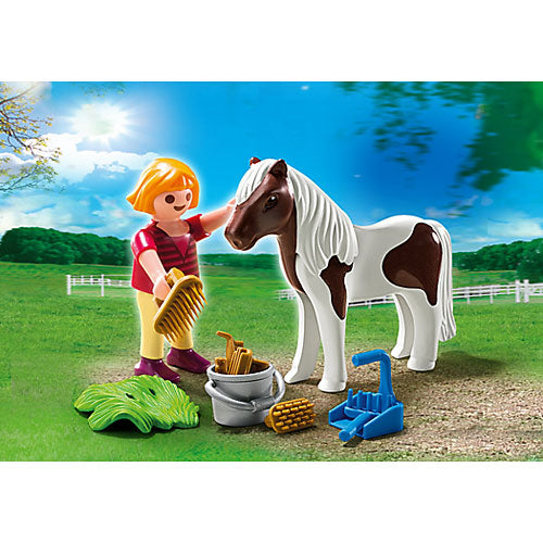 Playmobil Girl With Pony