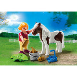 Playmobil Girl With Pony