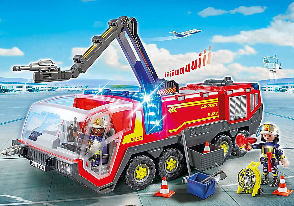 Playmobil - Airport Fire Engine with Lights and Sound