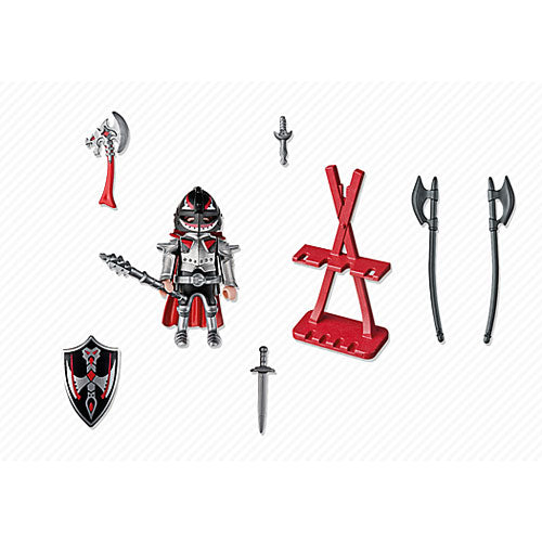 Playmobil Knight With Weapon Stand