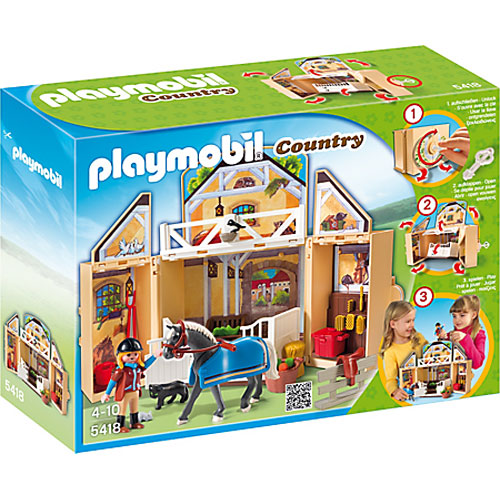 Playmobil Play Box 'horse Stable'