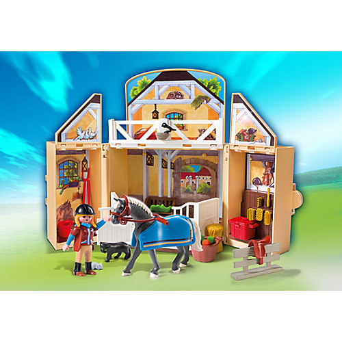 Playmobil Play Box 'horse Stable'