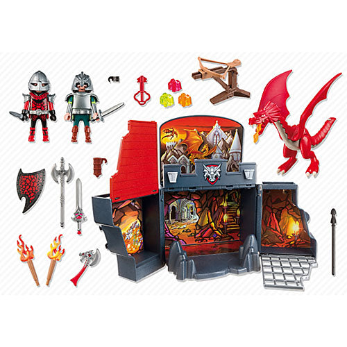 Playmobil Play Box 'dragon's Lair'