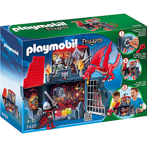 Playmobil Play Box 'dragon's Lair'