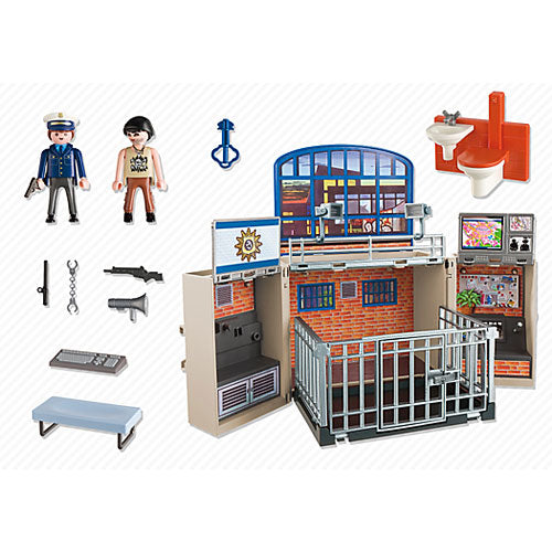 Playmobil Play Box 'police Station'