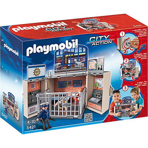Playmobil Play Box 'police Station'
