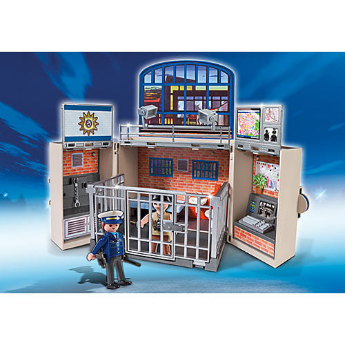 Playmobil Play Box 'police Station'