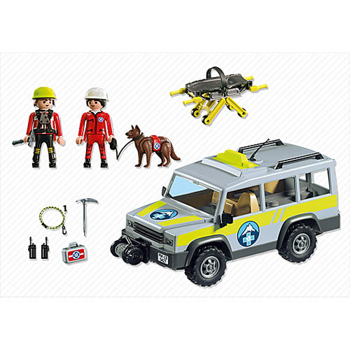 Playmobil Mountain Rescue Truck