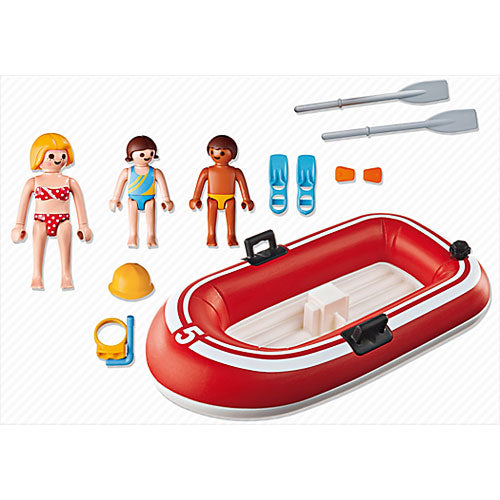 Playmobil Swimmers With Raft