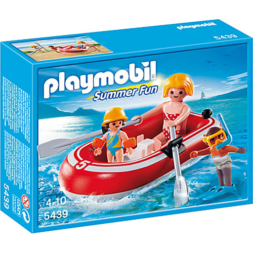 Playmobil Swimmers With Raft