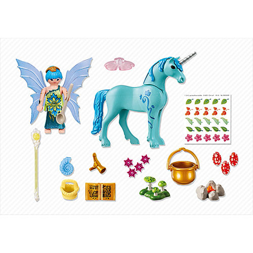 Playmobil Healer Fairy With Unicorn 'sapphire Night'