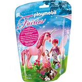 Playmobil Care Fairy With Unicorn 'rose Red'